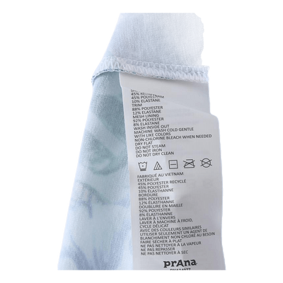 Pristine Dress Patterned/White