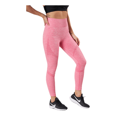 Fitness Melange Tights Pink