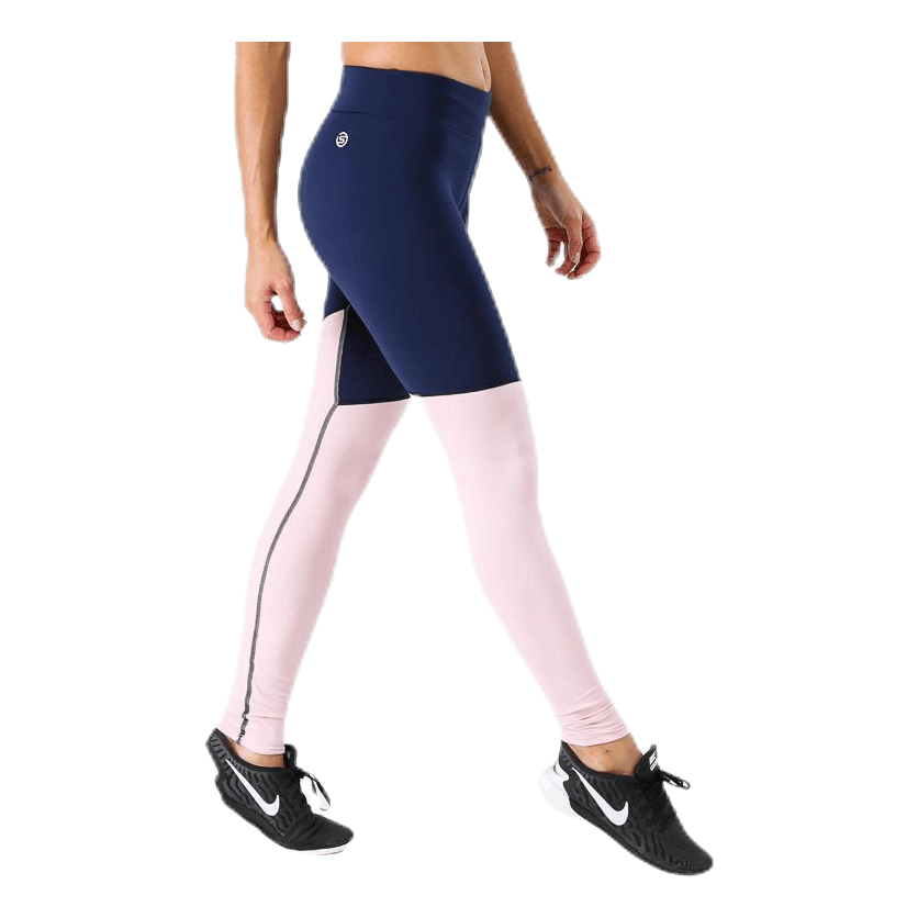 DNAmic Soft Womens Long Tights Pink/Blue