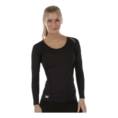 W Compression Long Sleeve Top Black