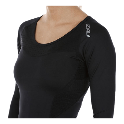 W Compression Long Sleeve Top Black