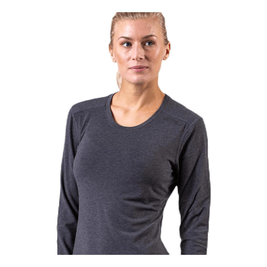 HEAT L/S Tee Grey