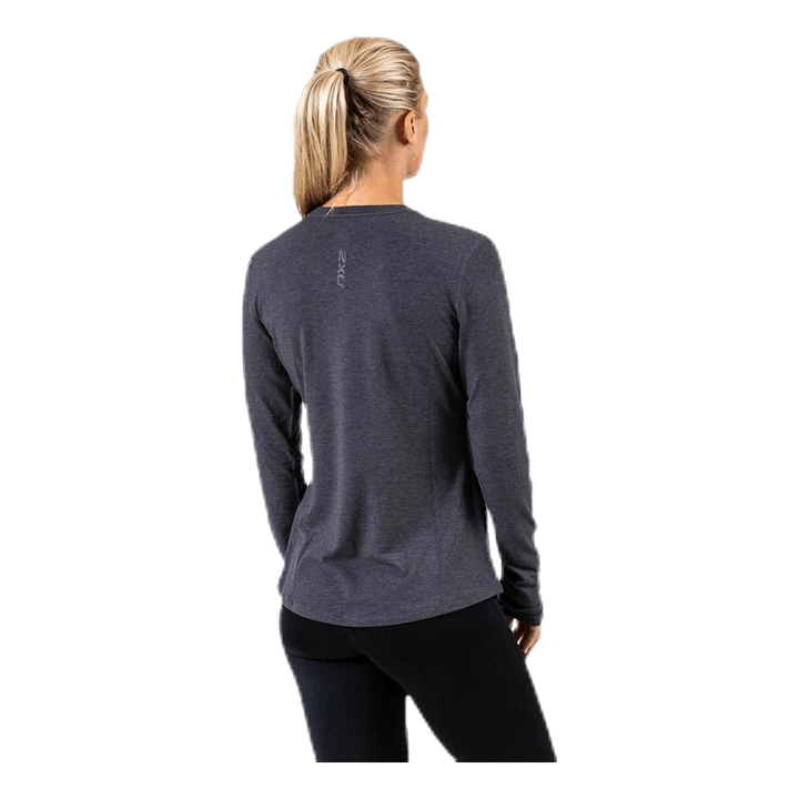 HEAT L/S Tee Grey