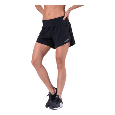 XVENT 4" Short (w brief) Black/Silver