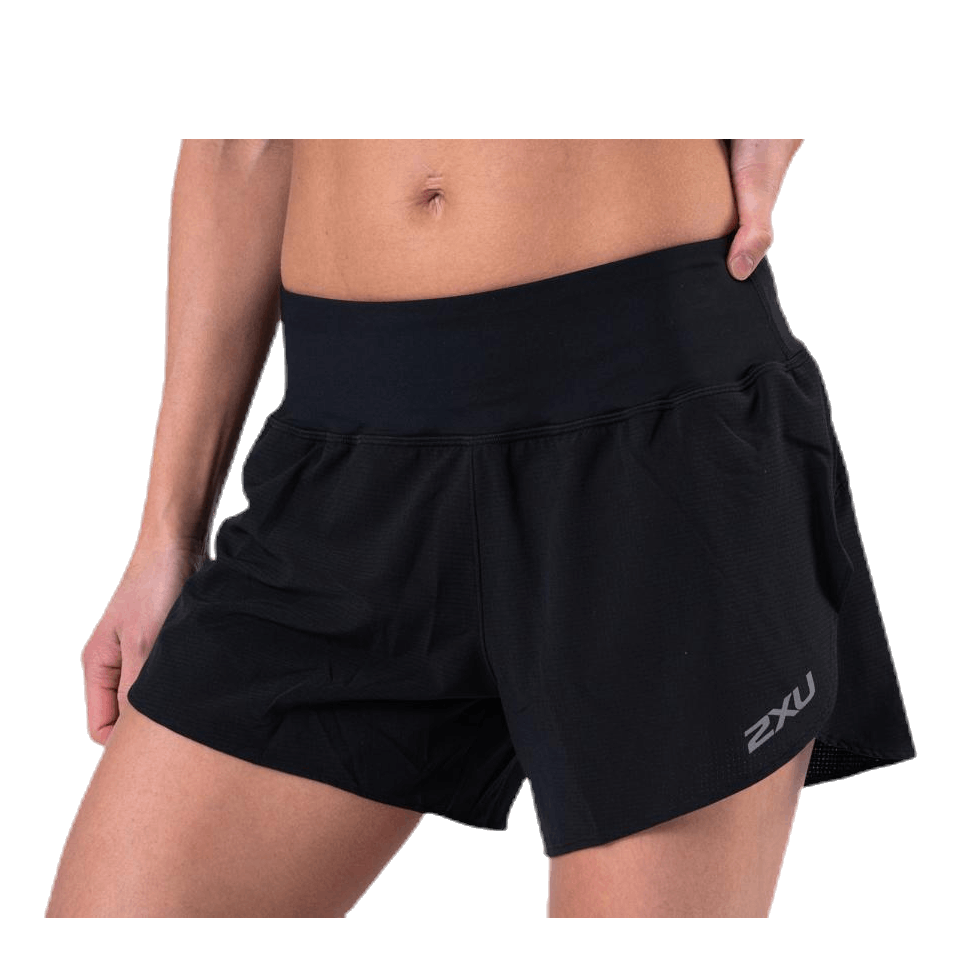 XVENT 4" Short (w brief) Black/Silver