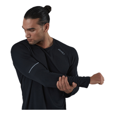 XVENT G2 L/S Top Black/Silver