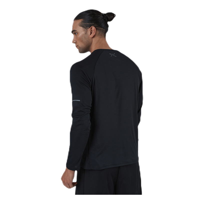 XVENT G2 L/S Top Black/Silver
