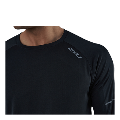 XVENT G2 L/S Top Black/Silver
