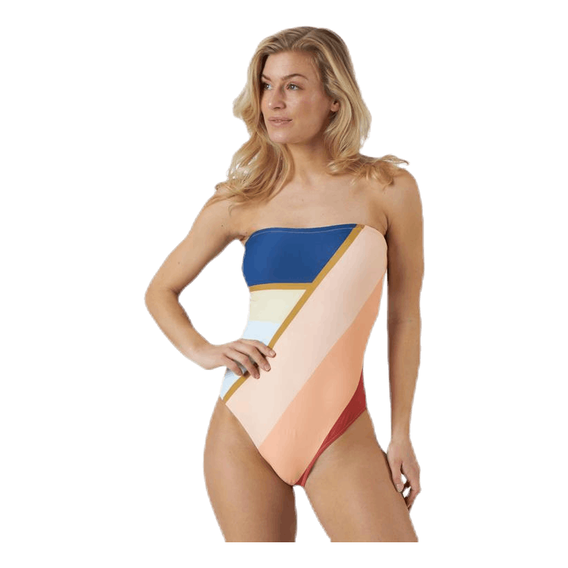 Sunsetters Block Swimsuit Pink