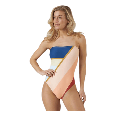 Sunsetters Block Swimsuit Pink