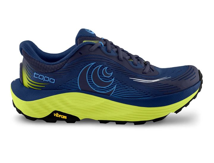 Topo Ultraventure 5 Men Blue/Lime trail running shoe