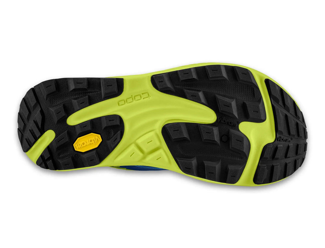 Topo Ultraventure 5 Men Blue/Lime trail running shoe