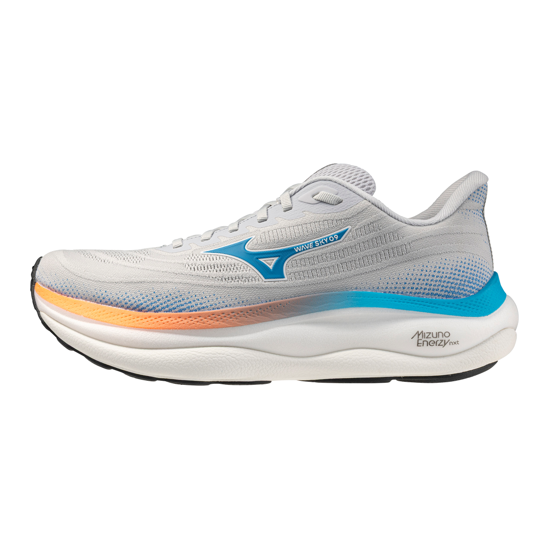 Wave Sky 9 Men Cloudscape/Blue Jewel/Lava Orange