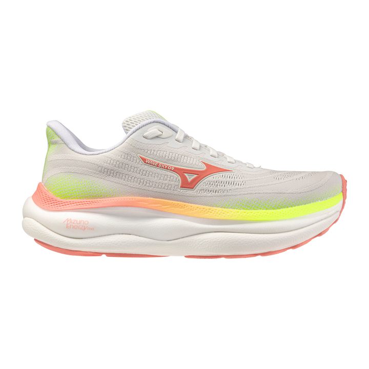 Wave Sky 9 Women White/Desert Flower/Lime Pulp
