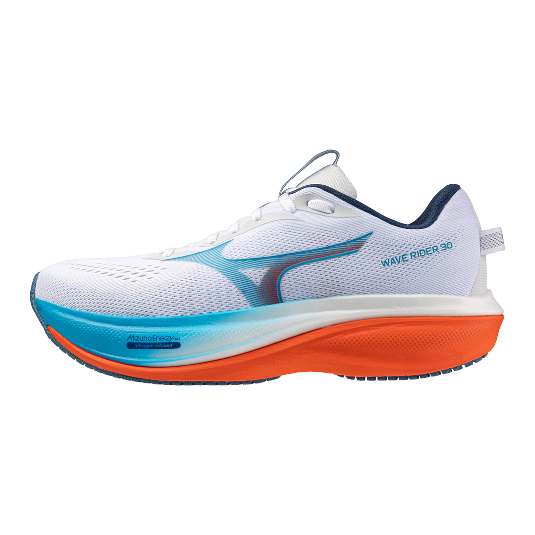 Wave Rider 30 Men White/Blue Jewel/Orange