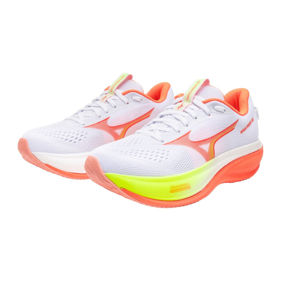 Wave Rider 30 Women White/Lava Orange/Lime Pulp
