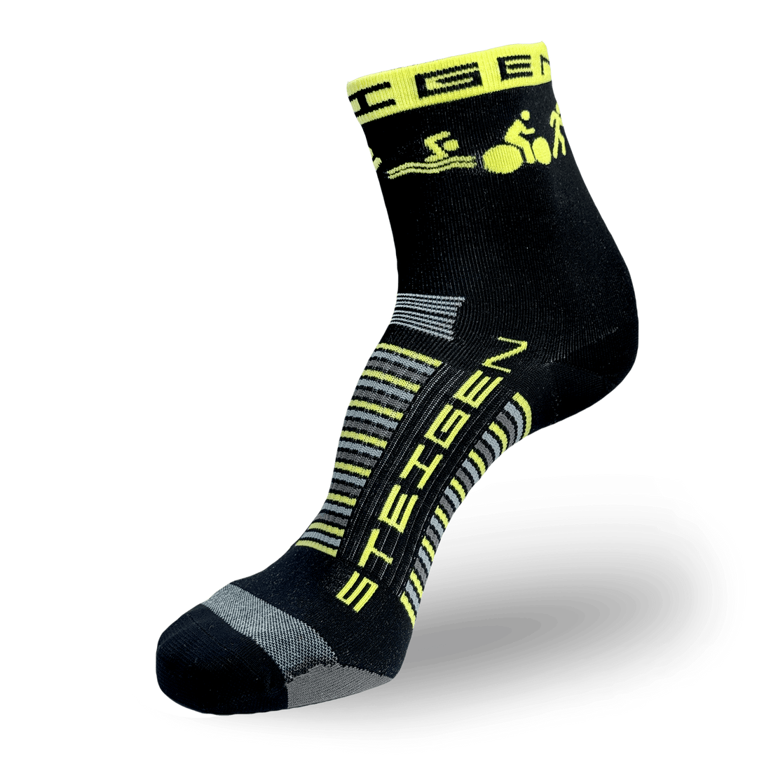 Steigen Running Socks Half Length in Triathlon, side view