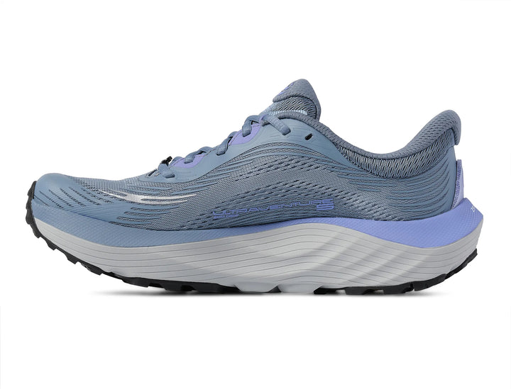 Topo Ultraventure 5 Women Grey/Blue trail running shoe