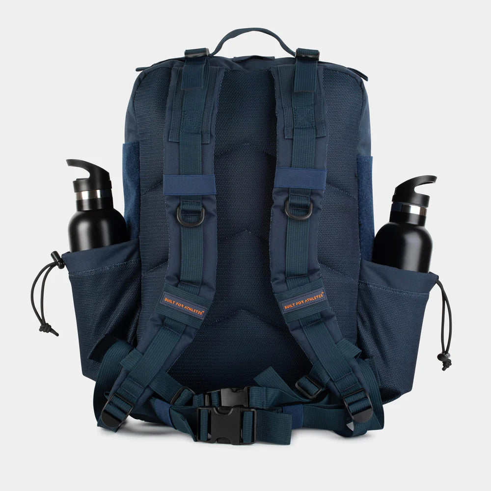 Large Navy &amp; Orange 45l Hero 2 Dark Blue Orange