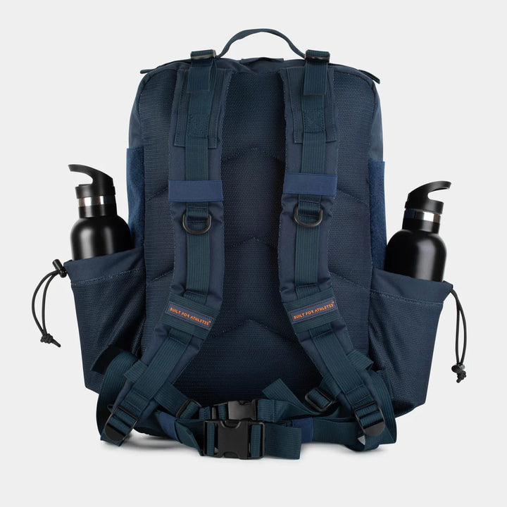 Large Navy &amp; Orange 45l Hero 2 Dark Blue Orange