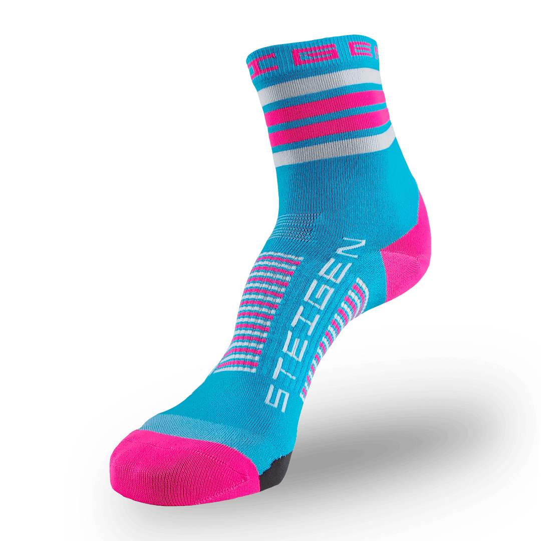 Steigen Running Socks Half Length in Fairy Floss, side view