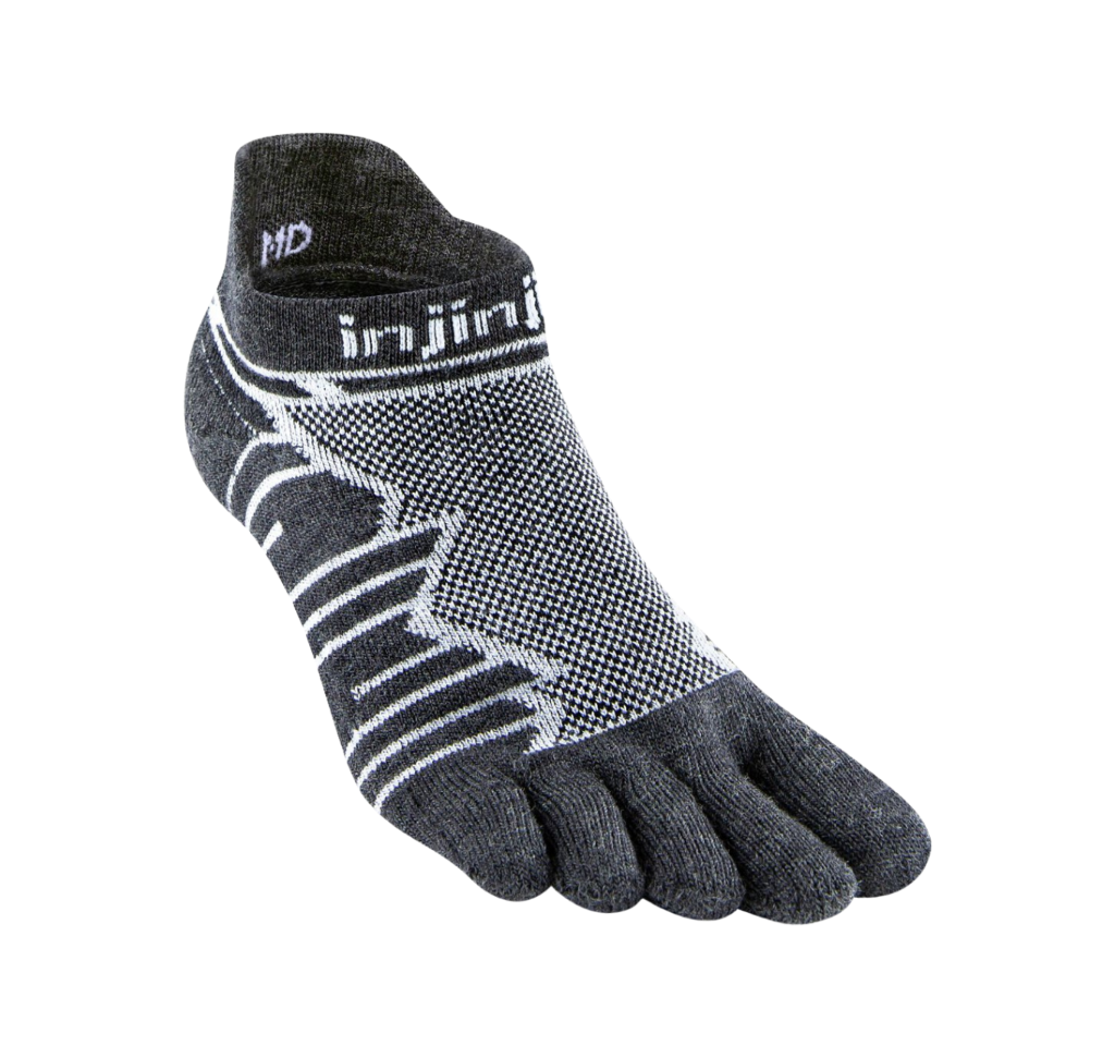 Ultra Run Wool No-show Grey