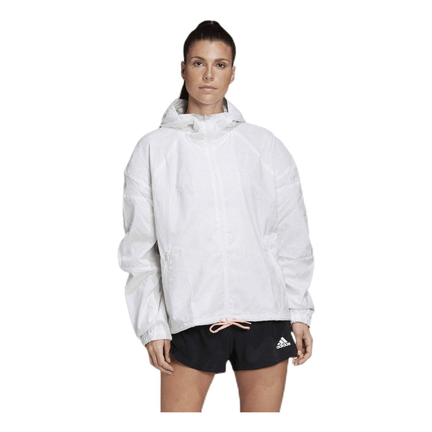W.N.D Jacket Pink White adidas Runforest