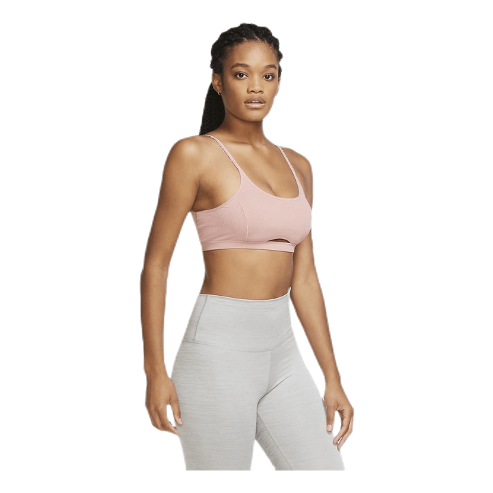 Indy Luxe Yoga Bra Novelty Pink/Beige