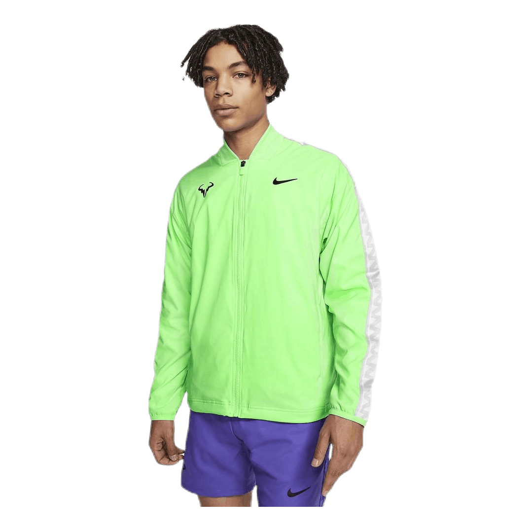 Rafa Court Jacket Black/Green