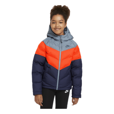Junior NSW Stadium Jacket Orange/Blue