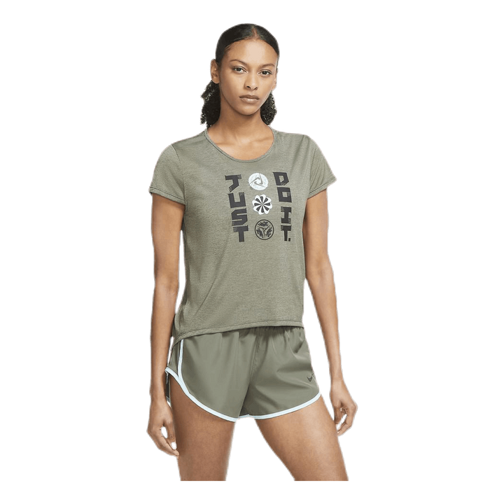 Icon Clash SS Top Black/Beige