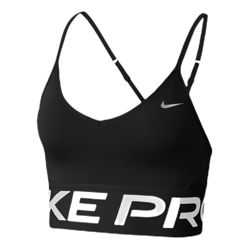 Indy Pro Long Line Bra White/Black
