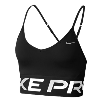 Indy Pro Long Line Bra White/Black