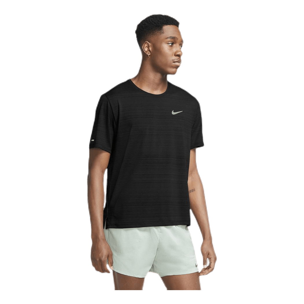 Dri-FIT Miler Top SS Black/Silver