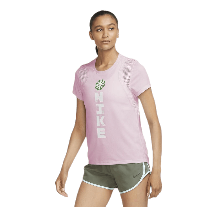 Icon Clash SS Top GX Pink/White