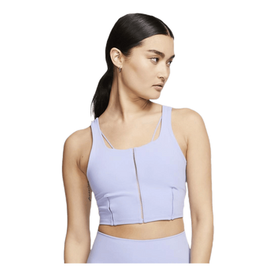 Yoga Luxe Crop Tank Purple