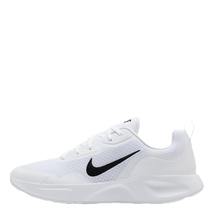 nike white wear all day trainers