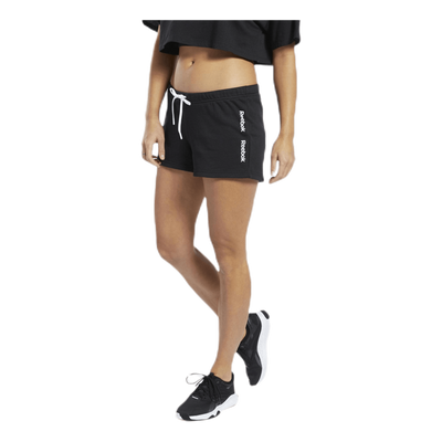 Te Linear Logo Short Black