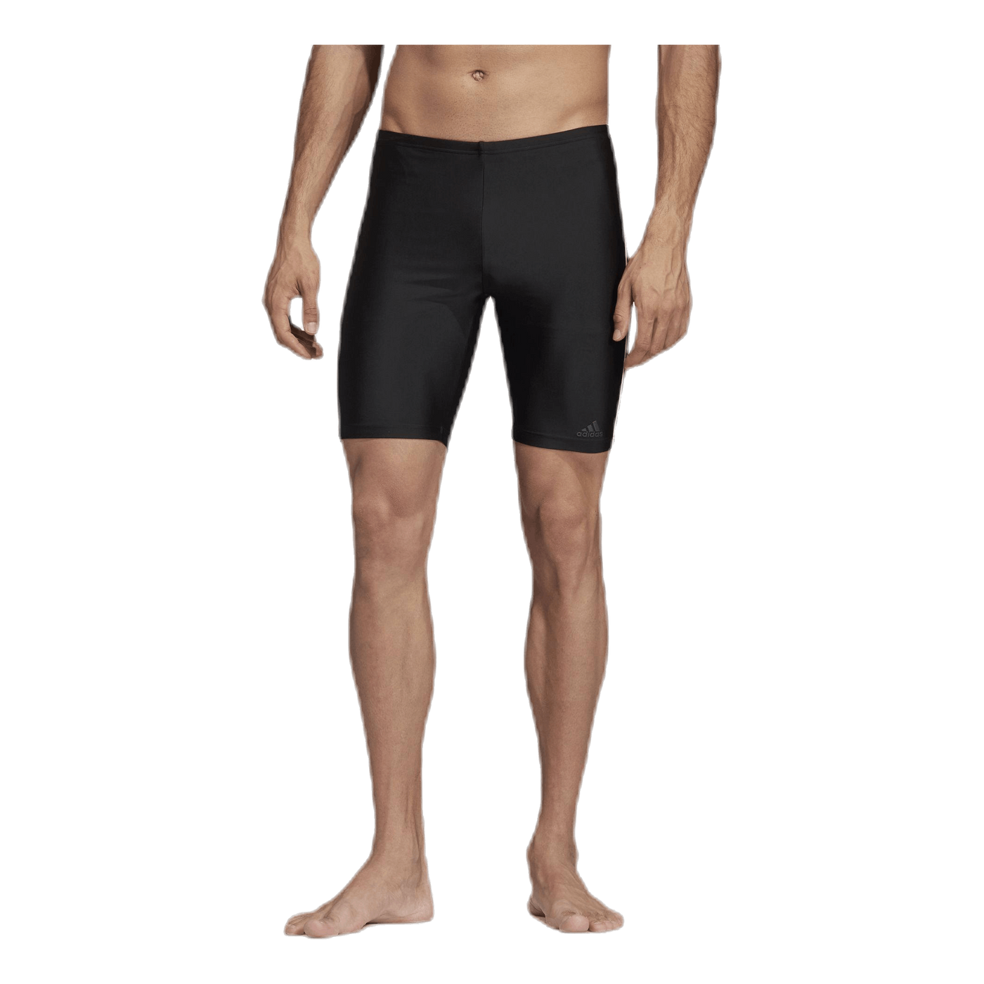 Fitness 3 Stripes Swim Jammer Black / White