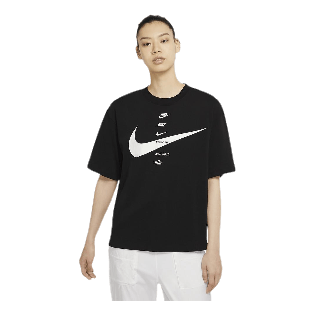 Nsw Swsh Top Ss White/Black