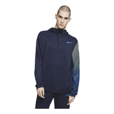 Dry Hoodie Linear Vision Po Blue