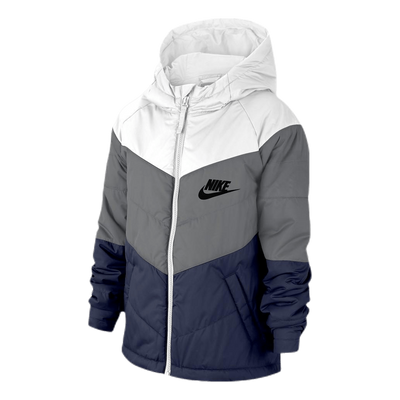Junior NSW Stadium Jacket Blue/White/Grey