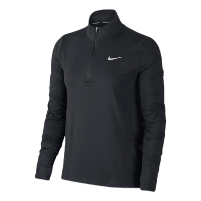 Element Women's 1/2-Zip Running Top BLACK/REFLECTIVE SILV