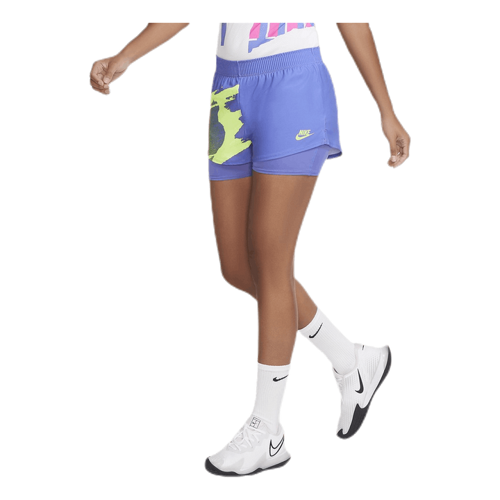 Court Slam Shorts Blue/Green