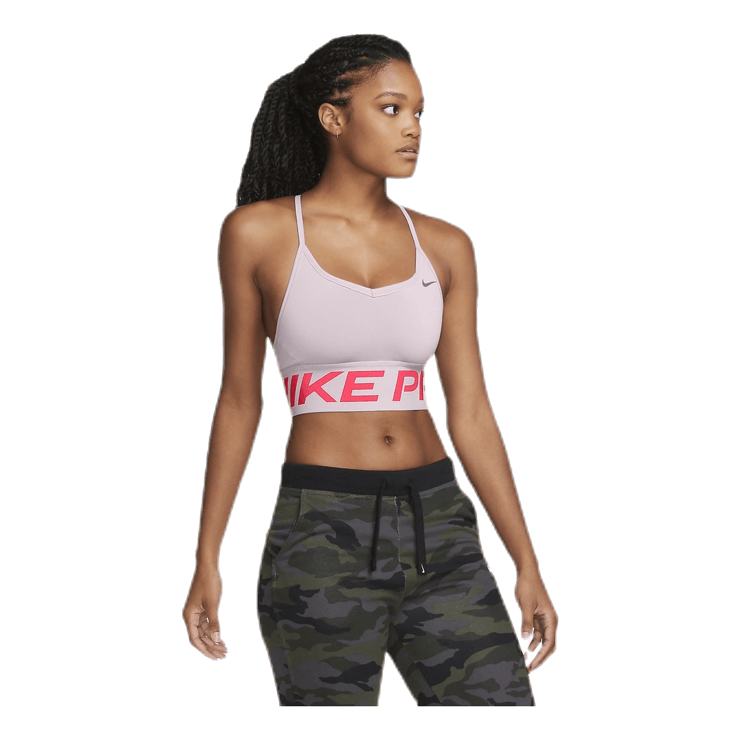 Indy Pro Long Line Bra Silver/Red