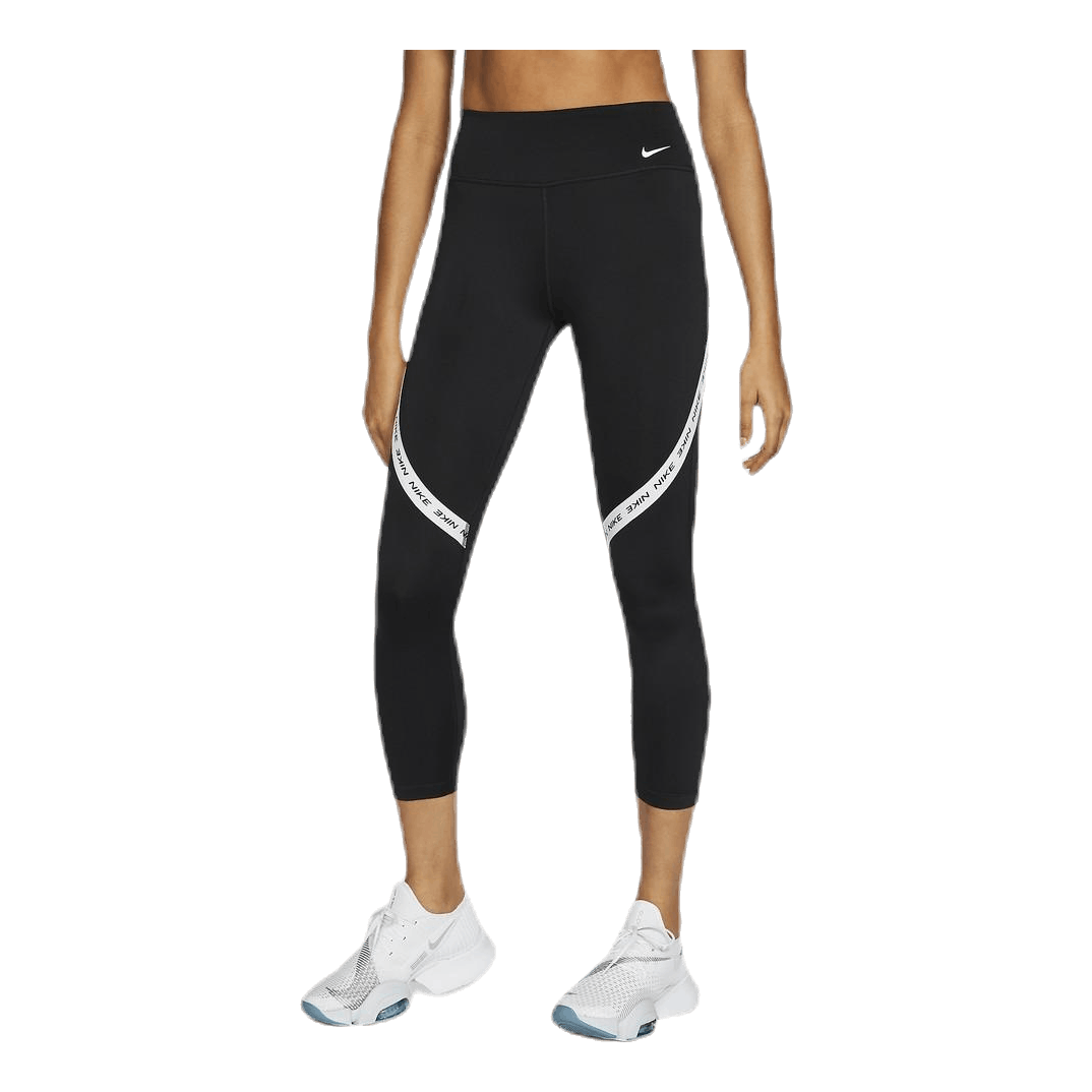 One Tight Crop Novelty White/Black