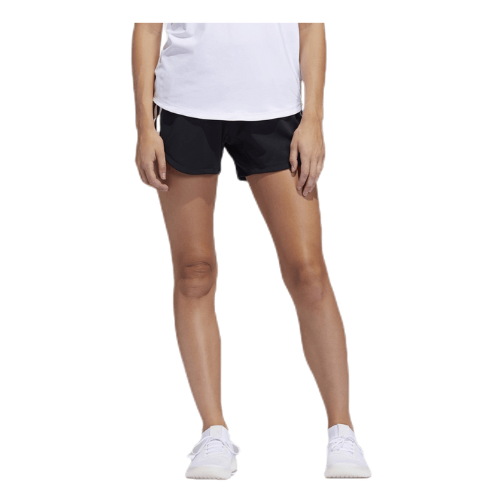 3 Stripe Woven Gym Short Black / Black
