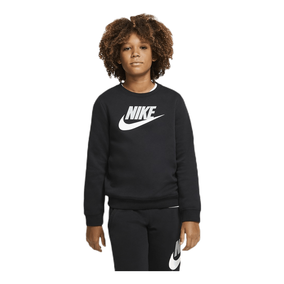 Sportswear Club Fleece Big Kids' (Boys') Crew BLACK