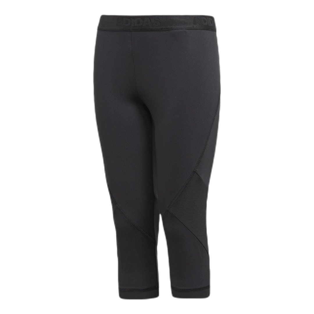 Alphaskin Sport 3/4 Tights Junior Black