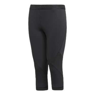 Alphaskin Sport 3/4 Tights Junior Black